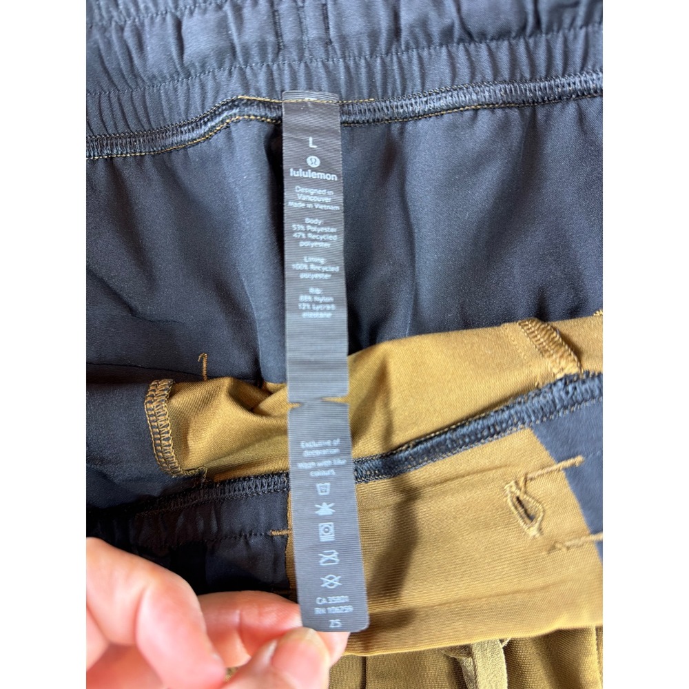 Lululemon ABC Jogger Womens‎ Large Brown Warpstreme Athletic Pants Drawstring - Picture 4 of 13